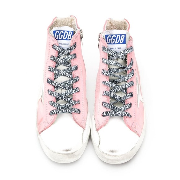 NEW GOLDEN GOOSE Francy High Top Sneaker KIDS 32 - Picture 2 of 5